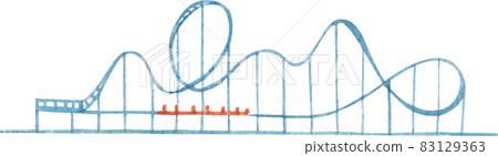 circus funfair and fairground watercolor 83129363