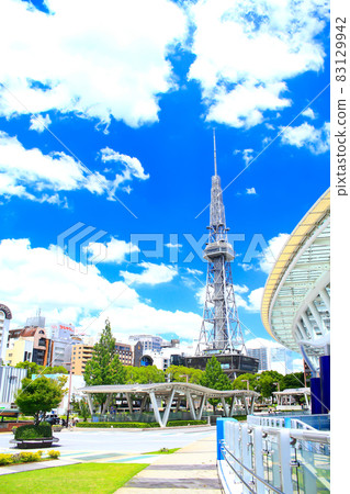 Scenery of Nagoya City, Nagoya TV Tower and Oasis 21 83129942
