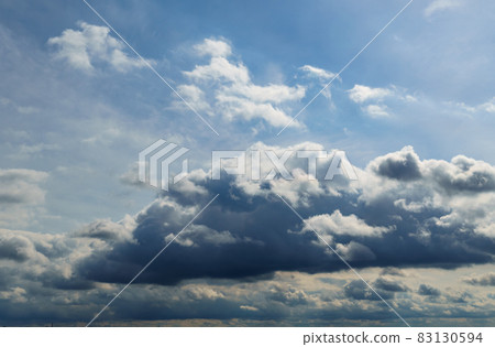 beautiful dark dramatic sky with stormy clouds before the rain beautiful dark dramatic sky with stormy clouds before the rain 83130594