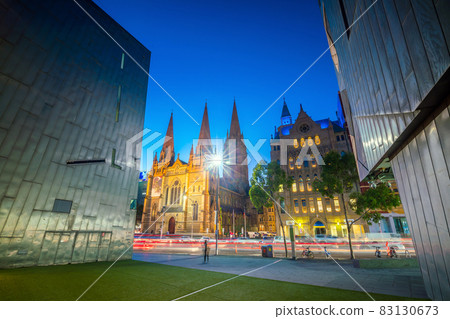 Downtown Melbourne city Downtown Melbourne city 83130673