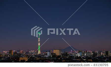 "Urban scenery" Christmas limited illumination Tokyo Sky Tree "Urban scenery" Christmas limited illumination Tokyo Sky Tree 83130705
