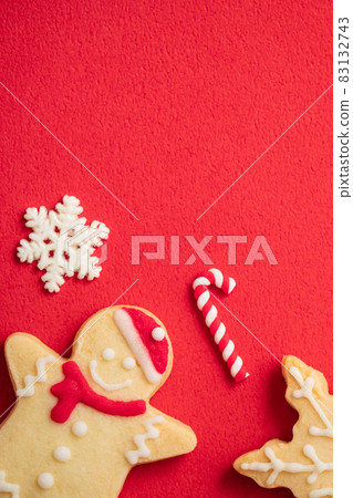 Christmas gingerbread cookie ジンジャークッキー 83132743