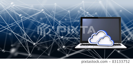 Cloud computing and network communication, network, cloud, computer 83133752