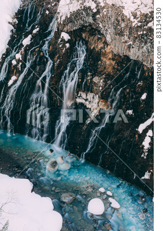 北海道美瑛市白須瀑布 北海道美瑛市白須瀑布 83134530