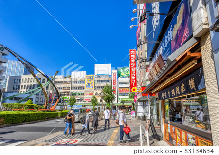 蒲田站前東京大田區街景 83134634