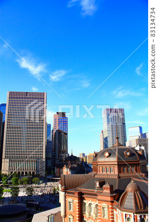Scenery of Tokyo, Tokyo Station and its surroundings 83134734