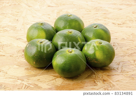 藍色切割溫州桔子 藍色切割溫州桔子 83134891