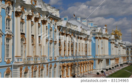 Russia, St. Petersburg, Catherine Palace, park side 83134965