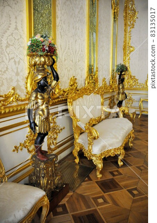 俄羅斯，聖彼得堡，凱瑟琳宮，綠色食堂 83135017