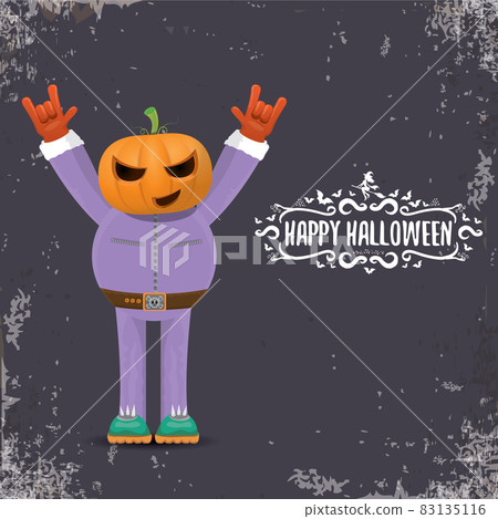vector Happy Halloween creative hipster party...-插圖素材 [83135116] - PIXTA圖庫