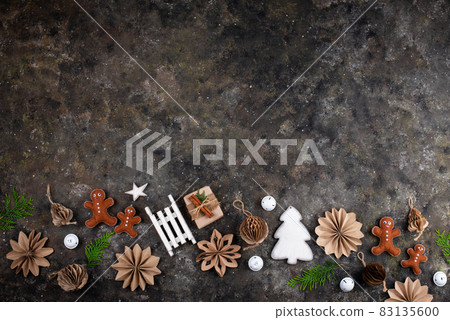 Christmas or New Year eco-friendly decoration Christmas or New Year eco-friendly decoration 83135600