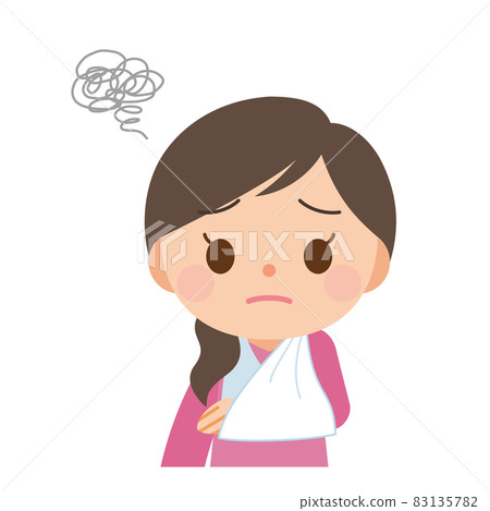 Fractured person 83135782