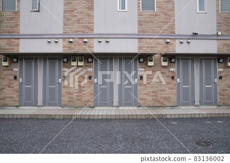 相鄰公寓門/幾何入口/公寓相鄰門 83136002