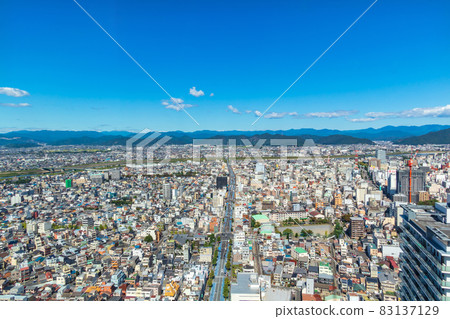 岐阜市43號塔，從展望台眺望<岐阜縣岐阜市> 83137129