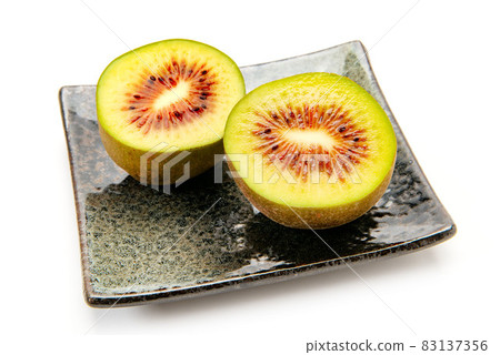 Rainbow red kiwi fruit 83137356