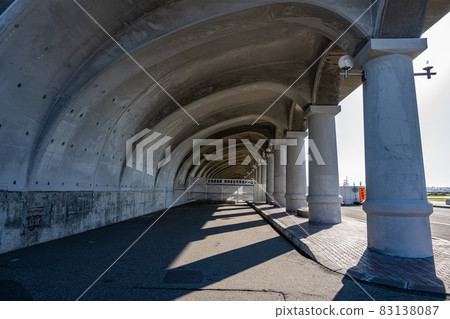 稚內港北防波堤圓頂-建設中 83138087
