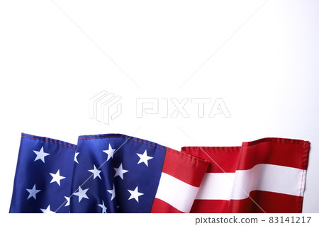Background flag of the United States of America for national federal holidays celebration and mourning remembrance day. USA symbolics. Background flag of the United States of America for national federal holidays celebration and mourning remembrance day. USA symbolics. 83141217