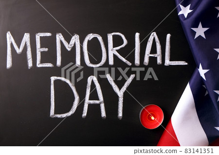 Background flag of the United States of America for national federal holidays celebration and mourning remembrance day. USA symbolics. Background flag of the United States of America for national federal holidays celebration and mourning remembrance day. USA symbolics. 83141351