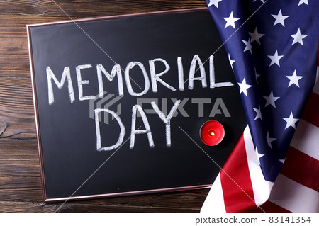 Background flag of the United States of America for national federal holidays celebration and mourning remembrance day. USA symbolics. Background flag of the United States of America for national federal holidays celebration and mourning remembrance day. USA symbolics. 83141354