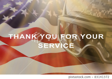 Background flag of the United States of America for national federal holidays celebration and mourning remembrance day. USA symbolics. 83141372