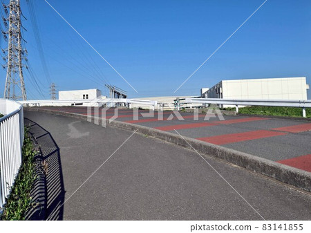 在Kokoro Ohashi附近的Arakawa河床入口 在Kokoro Ohashi附近的Arakawa河床入口 83141855