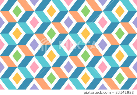 Modern vector seamless geometric pattern 83141988