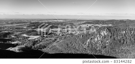 Oresnik granite rock formation in Jizera Mountains 83144282