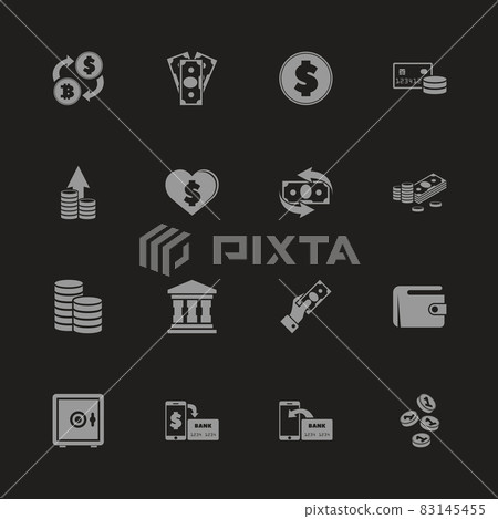 Money - Flat Vector Icons Money - Flat Vector Icons 83145455