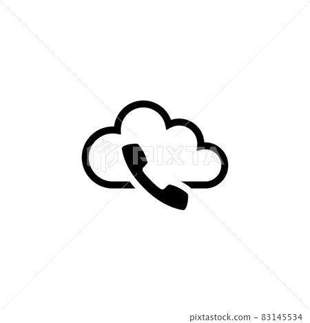 Voip, IP Telephony Flat Vector Icon Voip, IP Telephony Flat Vector Icon 83145534