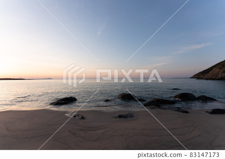 野崎島長崎海上日出 野崎島長崎海上日出 83147173