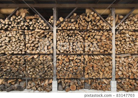 Large amount of firewood campsite image Large amount of firewood campsite image 83147703