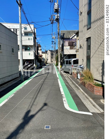 東京市中心的住宅區 東京市中心的住宅區 83149692