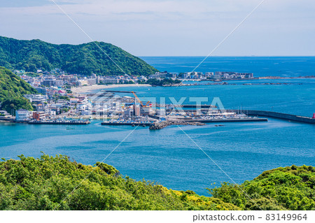 (Kanagawa Prefecture) Hayama Marina to see from the office mountain park (Kanagawa Prefecture) Hayama Marina to see from the office mountain park 83149964