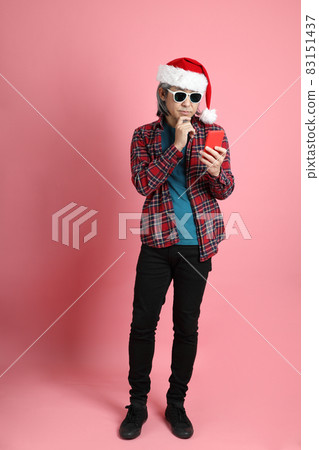 Man in Christmas Season 83151437
