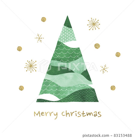 Watercolor tree 83153488