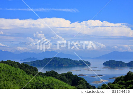 Summer landscape in Setouchi Summer landscape in Setouchi 83154436
