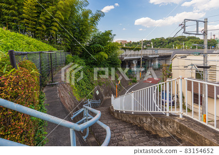 Setagaya walk, Okura 6-chome, Okura 6-chome park entrance, 83154652