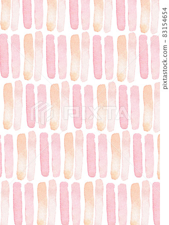 Abstract striped background with watercolor lines in pastel colors 83154654