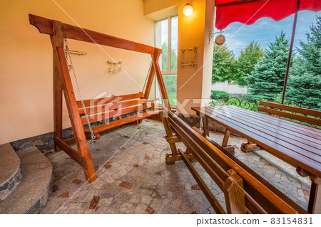 Patio of family home. Patio of family home. 83154831