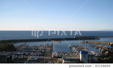 Kashiwazaki Marina, Sea of Japan and blue sky Kashiwazaki Marina, Sea of Japan and blue sky 83156604