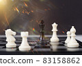 chess board game for ideas and competition and strategy 83158862