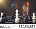 chess board game for ideas and competition and strategy 83158863