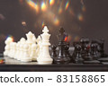 chess board game for ideas and competition and strategy 83158865