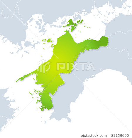 Ehime Prefecture Map 83159690