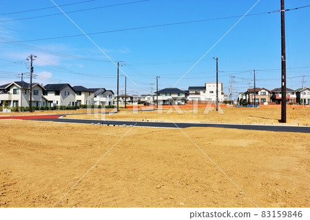 城市重建:建設前的新住宅區 城市重建:建設前的新住宅區 83159846