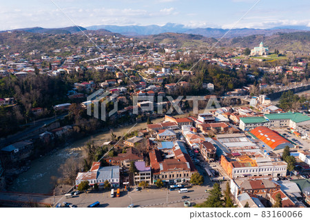 Panoramic view of Kutaisi center with Bagrati Cathedral Panoramic view of Kutaisi center with Bagrati Cathedral 83160066