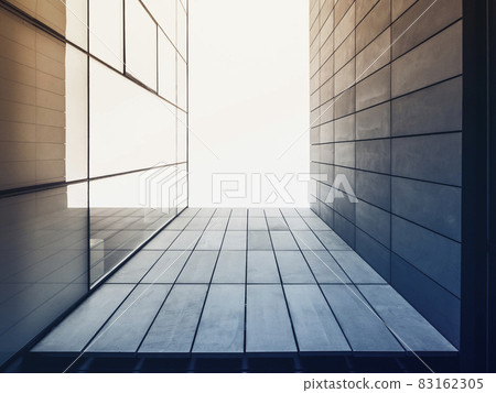 Modern Glass facade building Exterior Architecture details  83162305