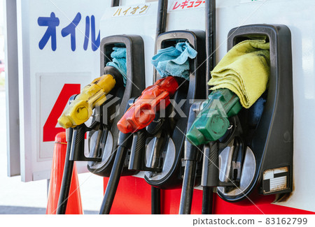 Gas station refueling port Gasoline price soaring Gas station refueling port Gasoline price soaring 83162799