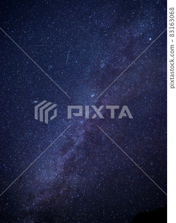 從群馬縣水上町看到的滿天星辰和銀河 83163068