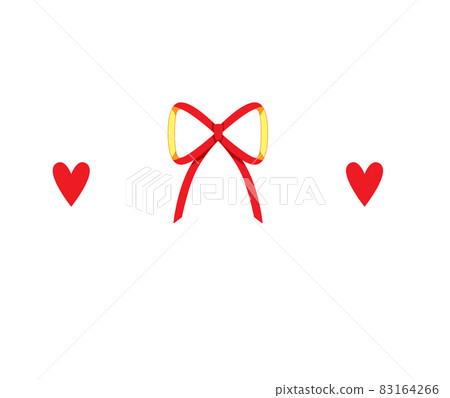 Illustration of a simple thin ribbon 83164266